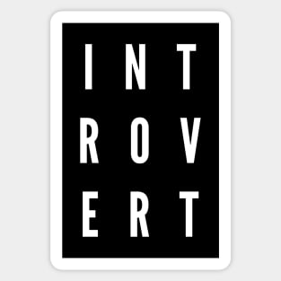 Introvert Sticker